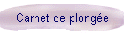 Carnet de plonge