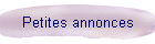 Petites annonces