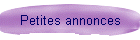 Petites annonces